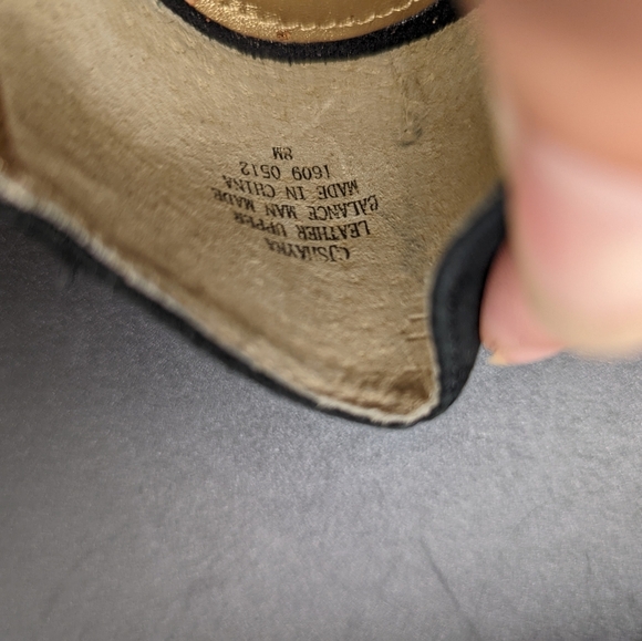 Circa Joan & David Wedge Open Toe Buckle women's 8M Black & Cheetah - Picture 7 of 12